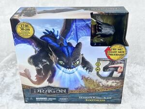 How to Train Your Dragon ULTIMATE PLASMA BLAST TOOTHLESS Lights and Sound Figure